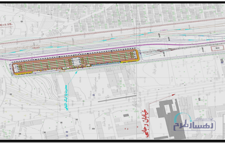 مطالعات و طراحی مرحله اول پارکینگ شبانه جنوبی خط 6 مترو تهران - تصویر 1